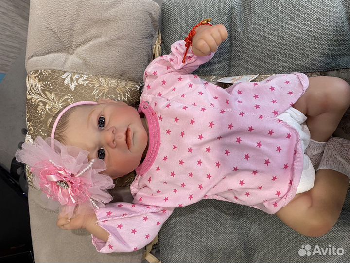 Кукла реборн Элайдж 45 см (новый ) ручная работа