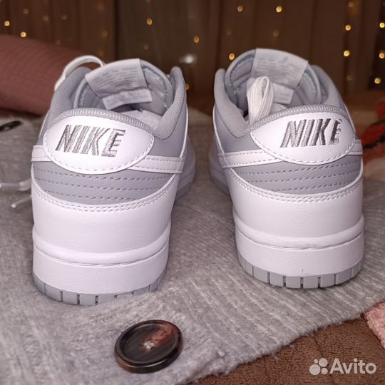 Оригинал Nike Dunk Low Grey Fog разм.40