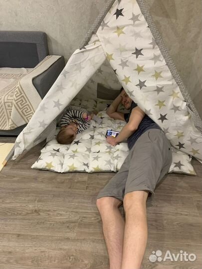 Детская палатка вигвам бу