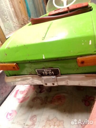 Детская педальная машина СССР