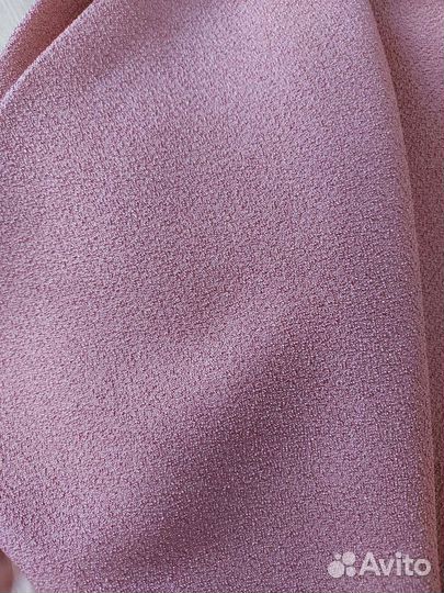 Ткань пыльно-розовая отрез 1,5х2,3
