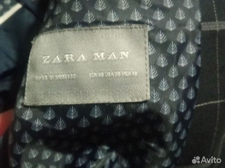 Мужской костюм zara