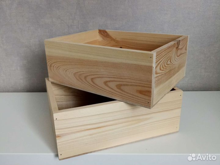 Ящик деревянный для подарка, декора хранения 27*20