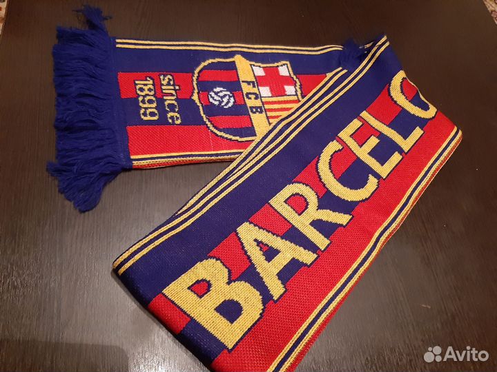 Шарф болельщика фк Барселона