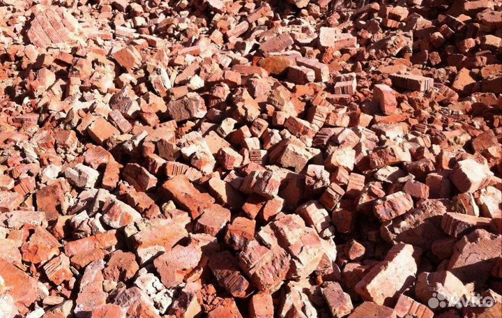 Дробленый кирпич бой кирпича