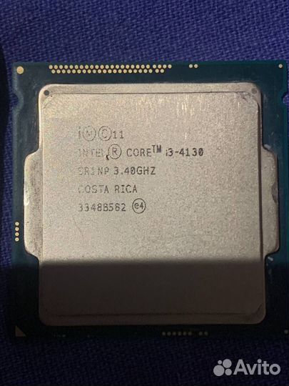 Материнская плата с процессором i3