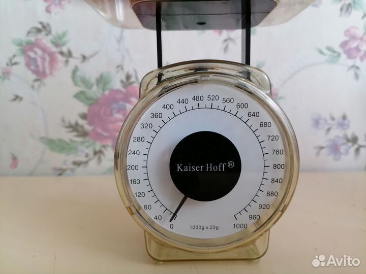 Весы кухонные механические