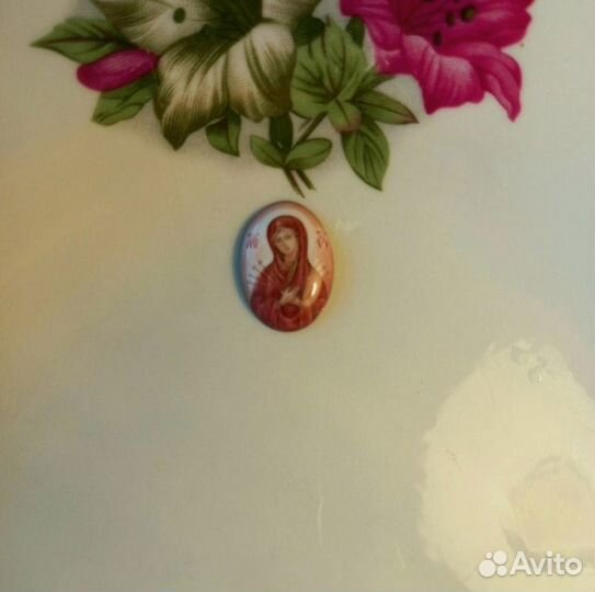 Финифть. Икона. Вставка