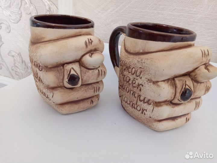 Кружка ручной работы