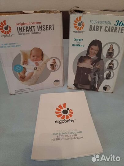 Эргорюкзак ergobaby 360