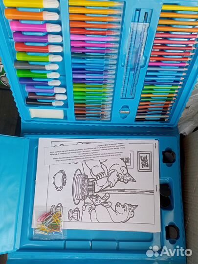 Новый набор для творчества в чемоданчике