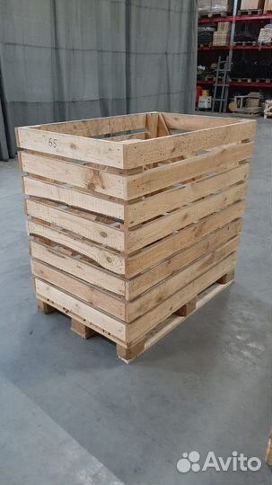 Контейнер деревянный (ящик) для хранения овощей
