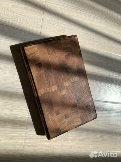 Доска торцевая разделочная ручной работы