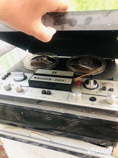 Катушечный магнитофон маяк 203