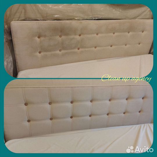 Химчистка дивана, матраса, выведение мочи и запаха