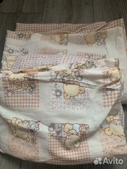 Детское постельное белье в детскую кроватку