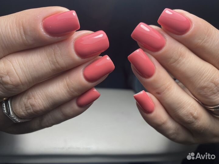 Маникюр с покрытием гель лак