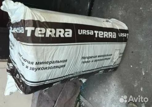 Минераловатная негорючая изоляция ursa terra