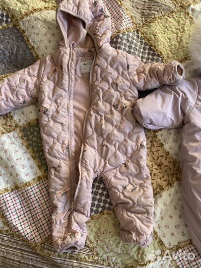 Зимний комбинезон для девочки
