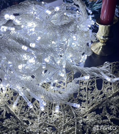 Гирлянда штора