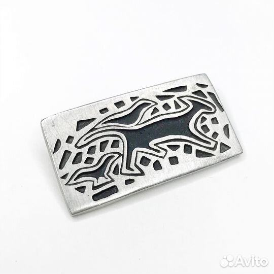 Alice Seely винтажная брошь лиса