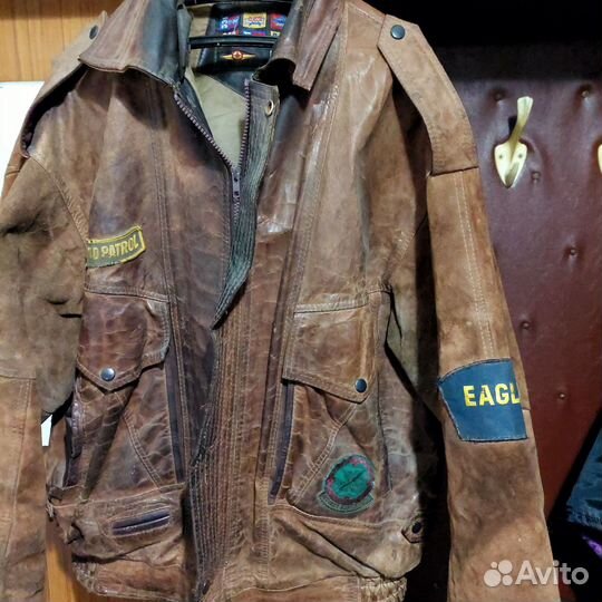 Кожаная куртка мужская