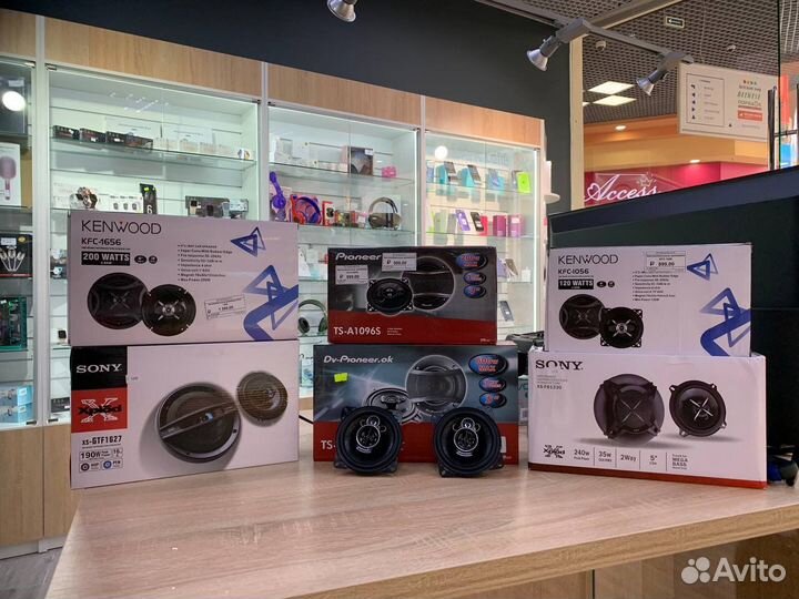 Автомобильные динамики Опт \ Розница (новые)