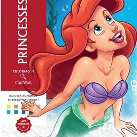 Раскраска по номерам coloriages mysteres disney