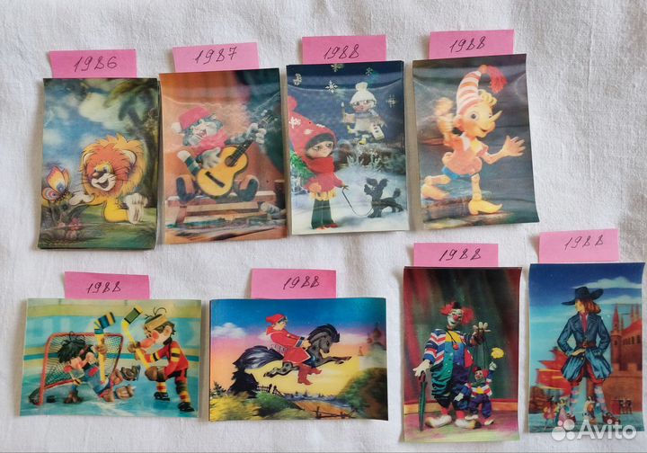 Карманные календарики СССР