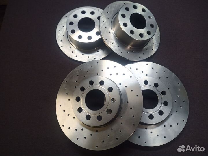Комплект тормозных дисков Volkswagen jetta перф