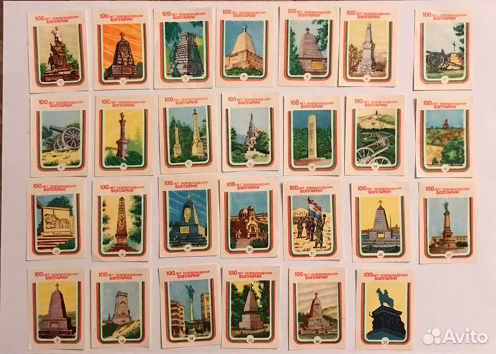 Набор спичечных этикеток:грибы сьедобные