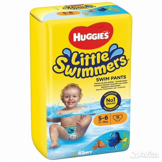 Подгузники для плавания Huggies Little Swimmers