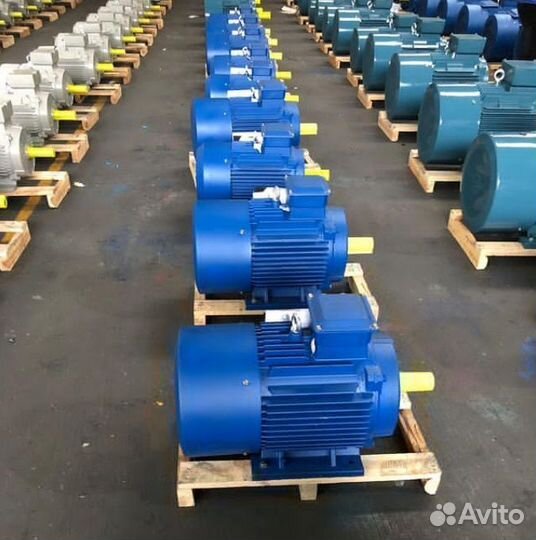 Электродвигатели 7.5кВт новые