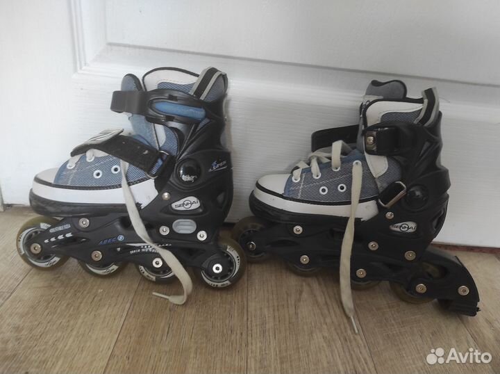 Роликовые коньки детские раздвижные