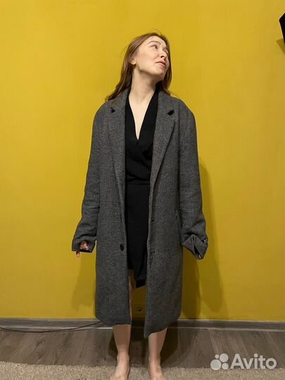 Пальто мужское bershka