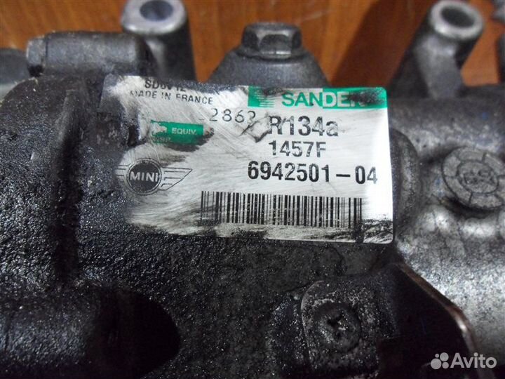 Компрессор кондиционера Mini Hatch R56 N14B16 1.6