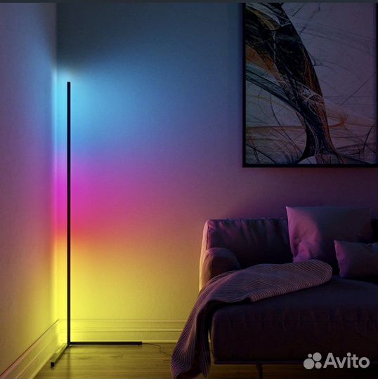 Лампа Rgb светильник торшер напольное освещение