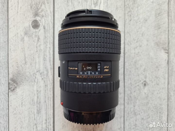 Tokina AT-X 100mm F2.8 Macro Canon EF для денталки