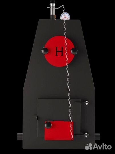 Твердотопливный котёл 65 квт