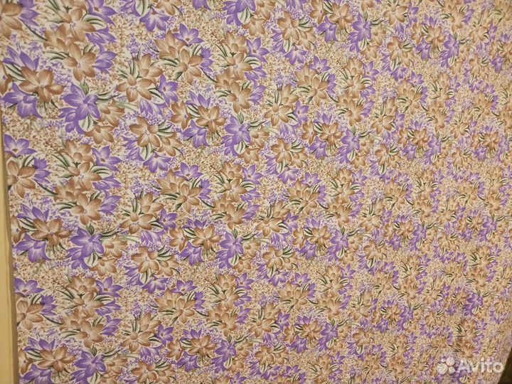 Ситец цветы 3м СССР