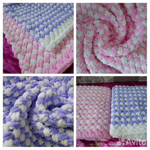 Плед детский ручная работа