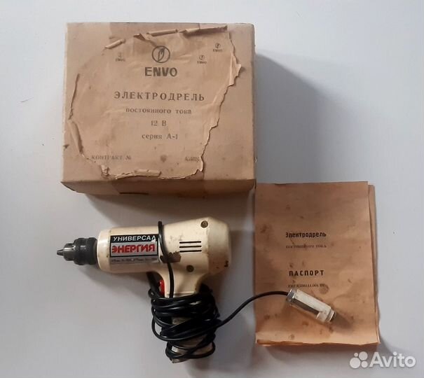 Дрель Универсал Энергия 12 В