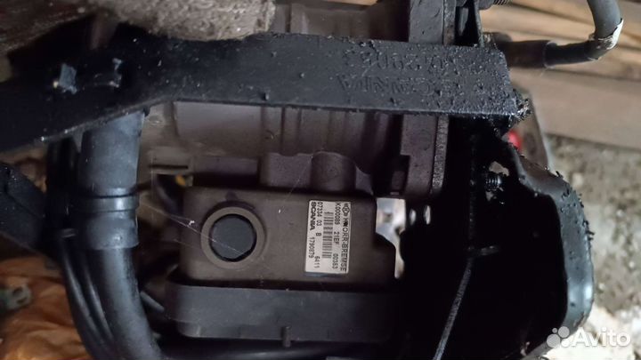 Кран управления тормозами прицепа scania