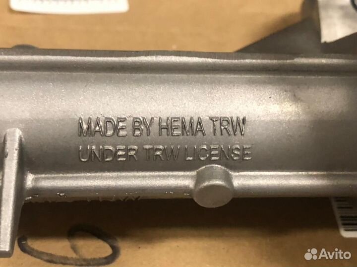 Рулевая рейка Лада Веста (2180) с тягами в сборе