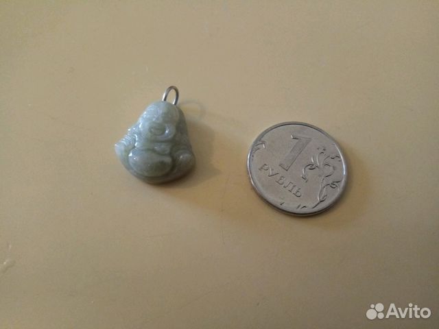 Хотей кулон, из нефрита