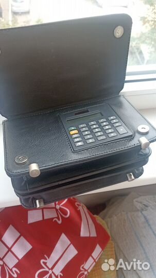 Барсетка мужская, кожа