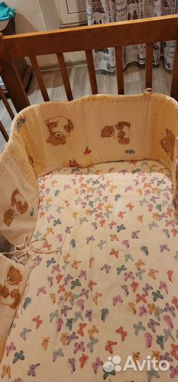 Бортики в кроватку