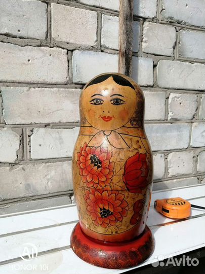 Матрешка-штоф. 30 см