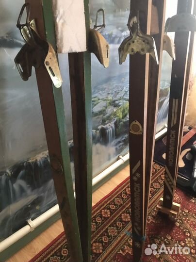 Лыжи деревянные СССР