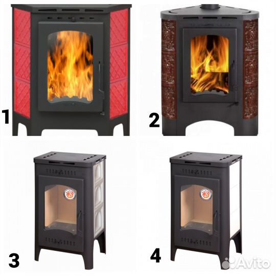 Камины изразцовые Экокамин